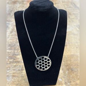 New Effy Honeycomb Medallion Necklace